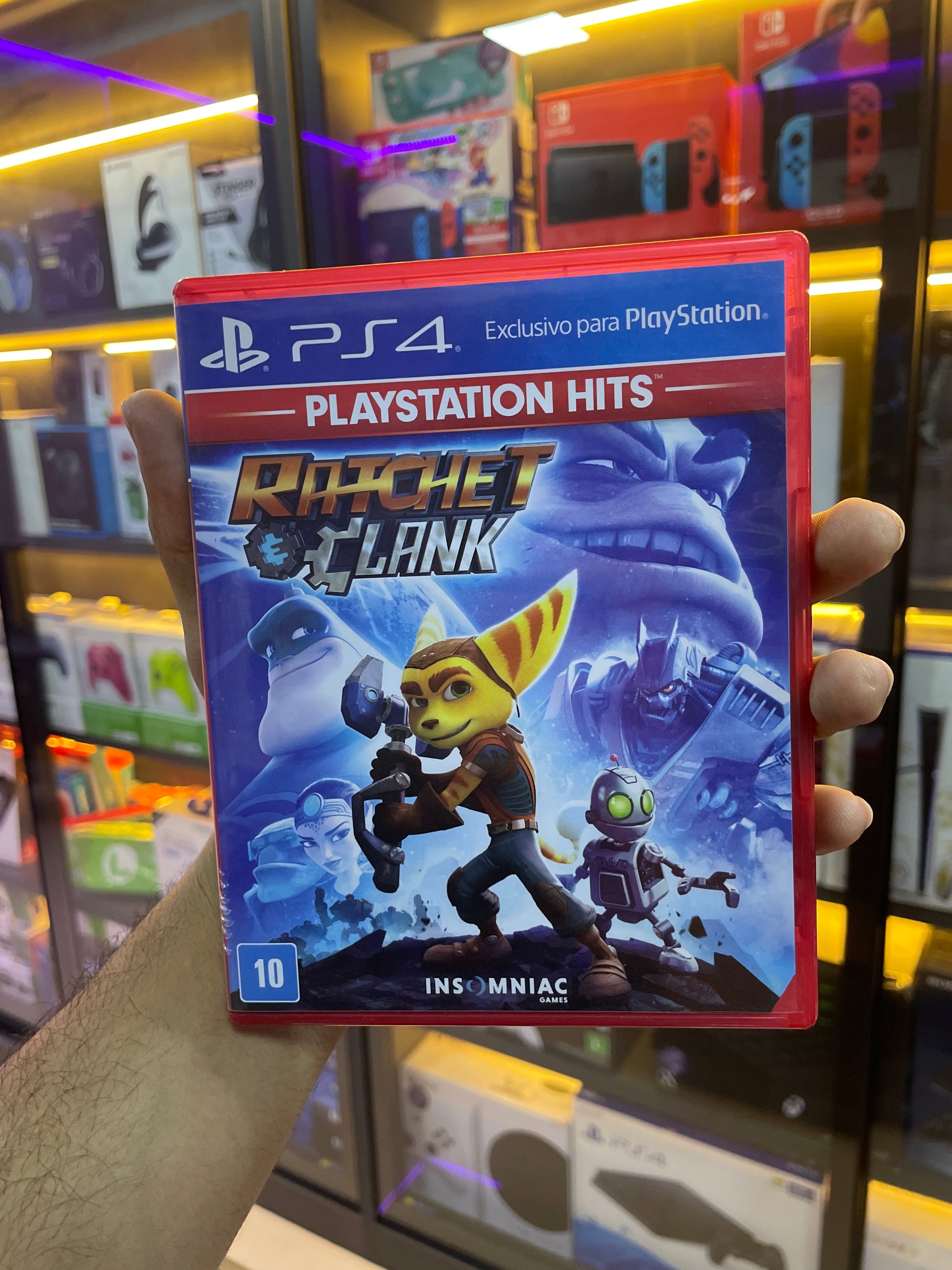 Ratchet & Clank PS4 mídia física (Seminovo)
