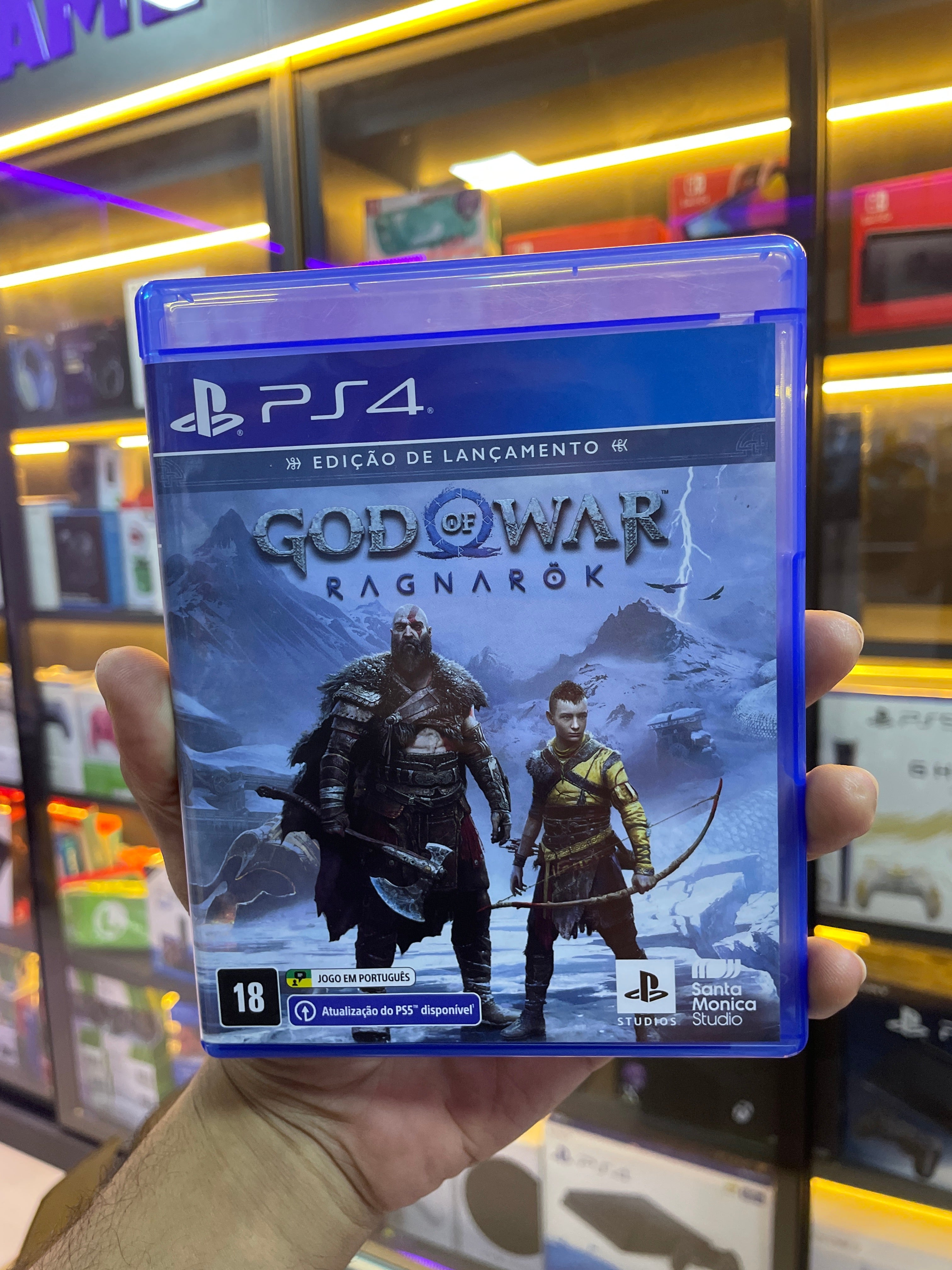 God of War Ragnarök PS4 (Seminovo)
