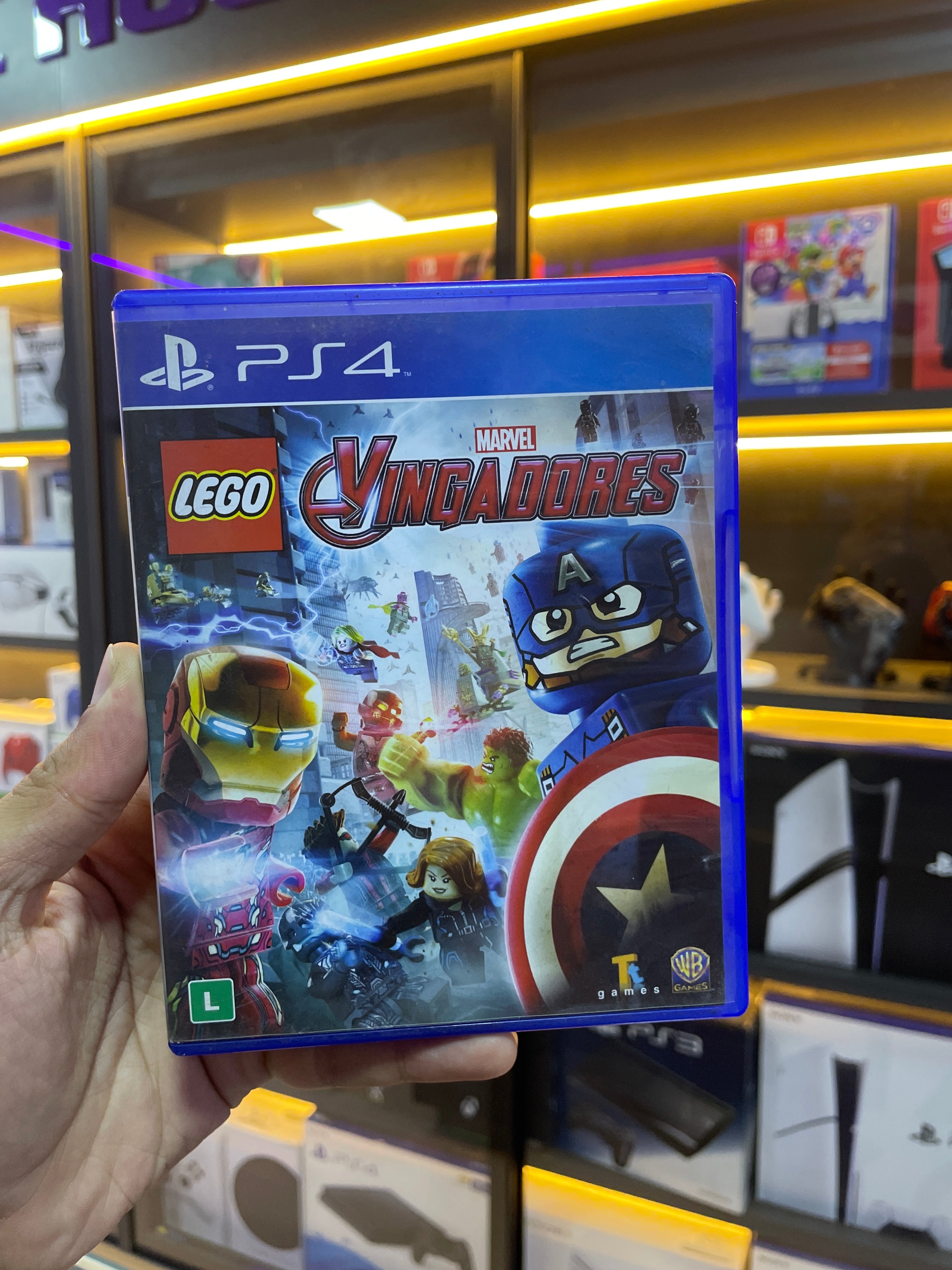 LEGO MARVEL AVENGERS - PS4 (seminovo)