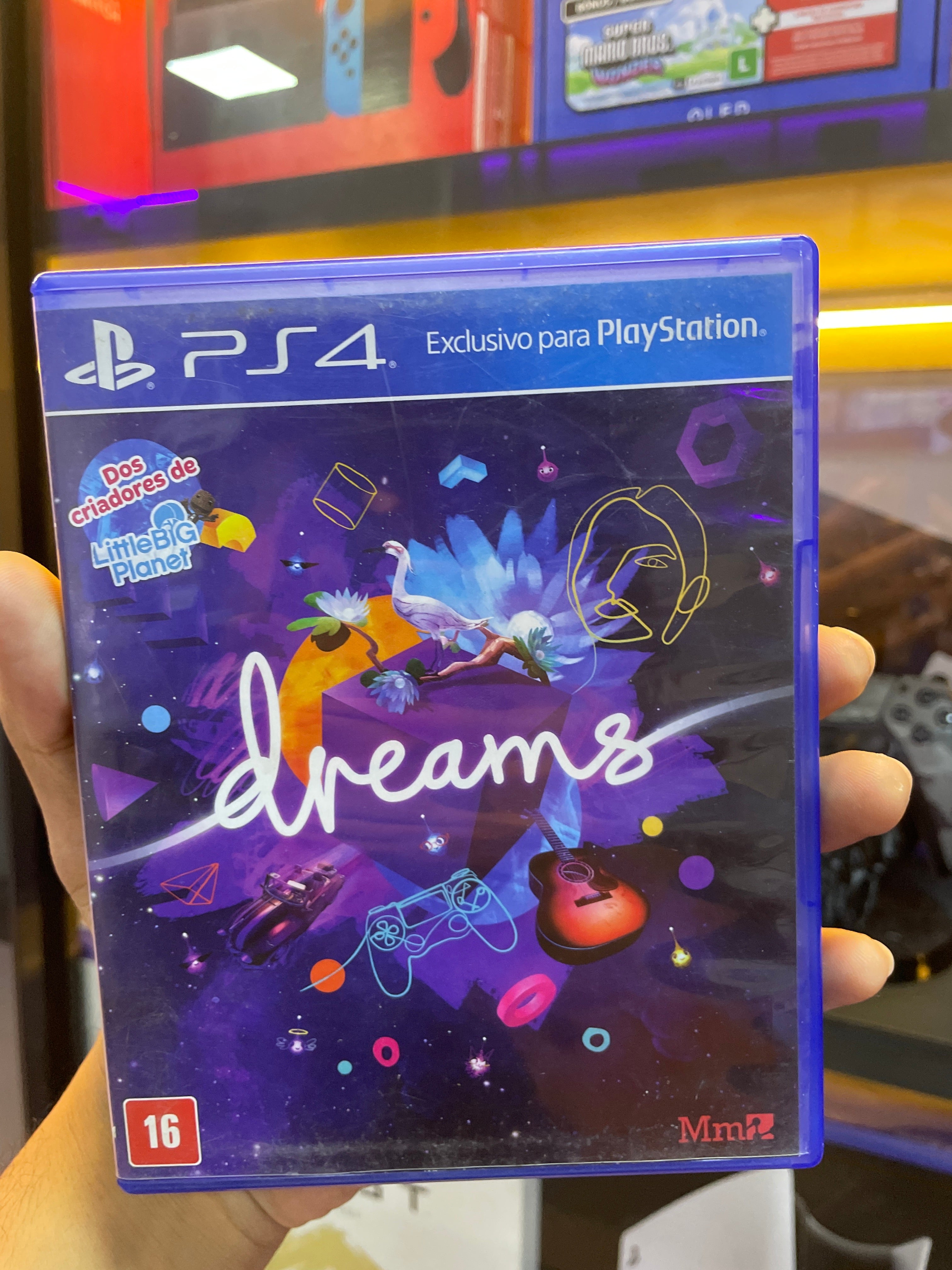 Início Campanhas 11 anos MGU  Jogo Dreams - PS4 (Seminovo)