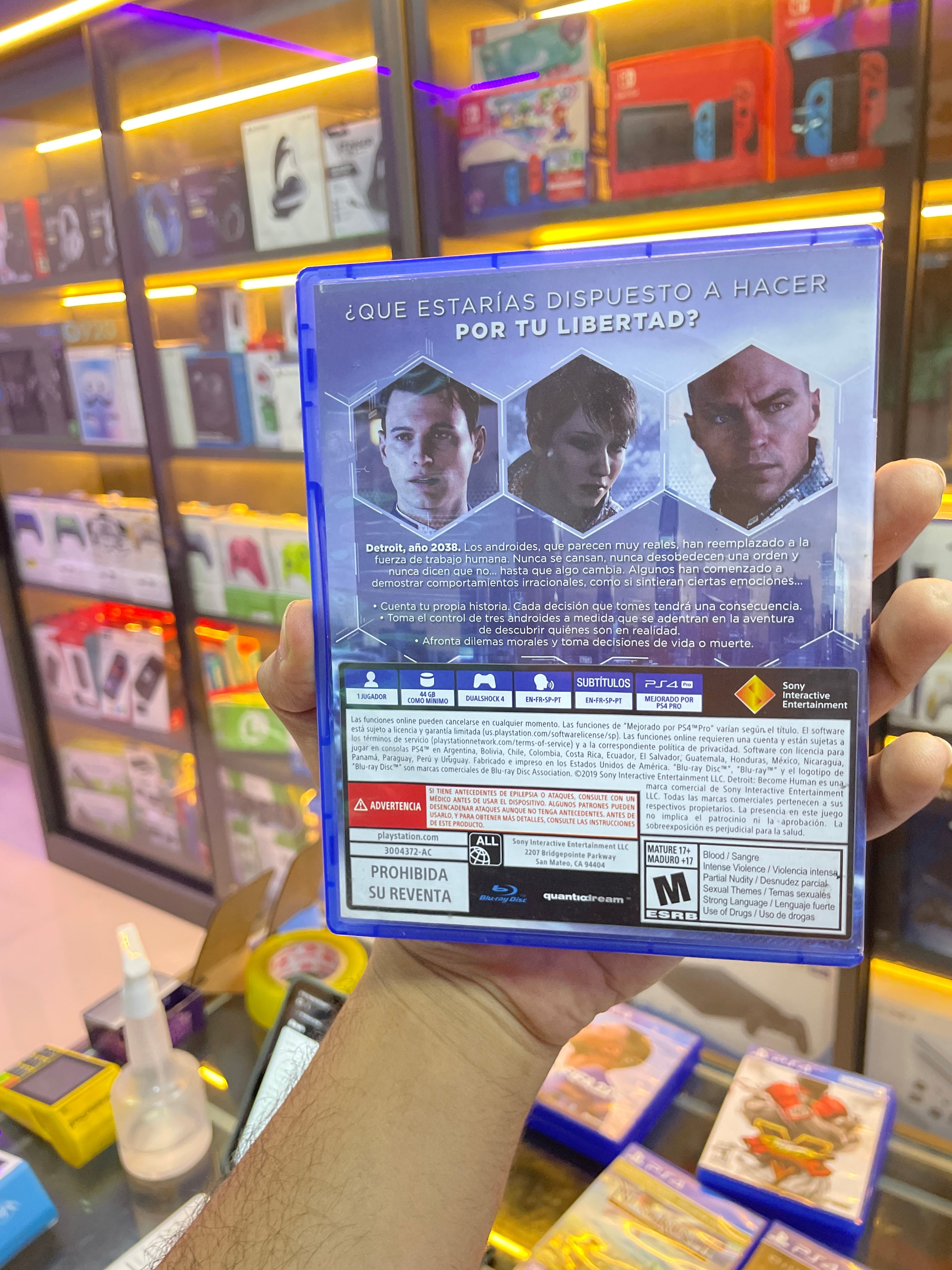 Detroit: Become Human PS4 Mídia Física (seminovo)