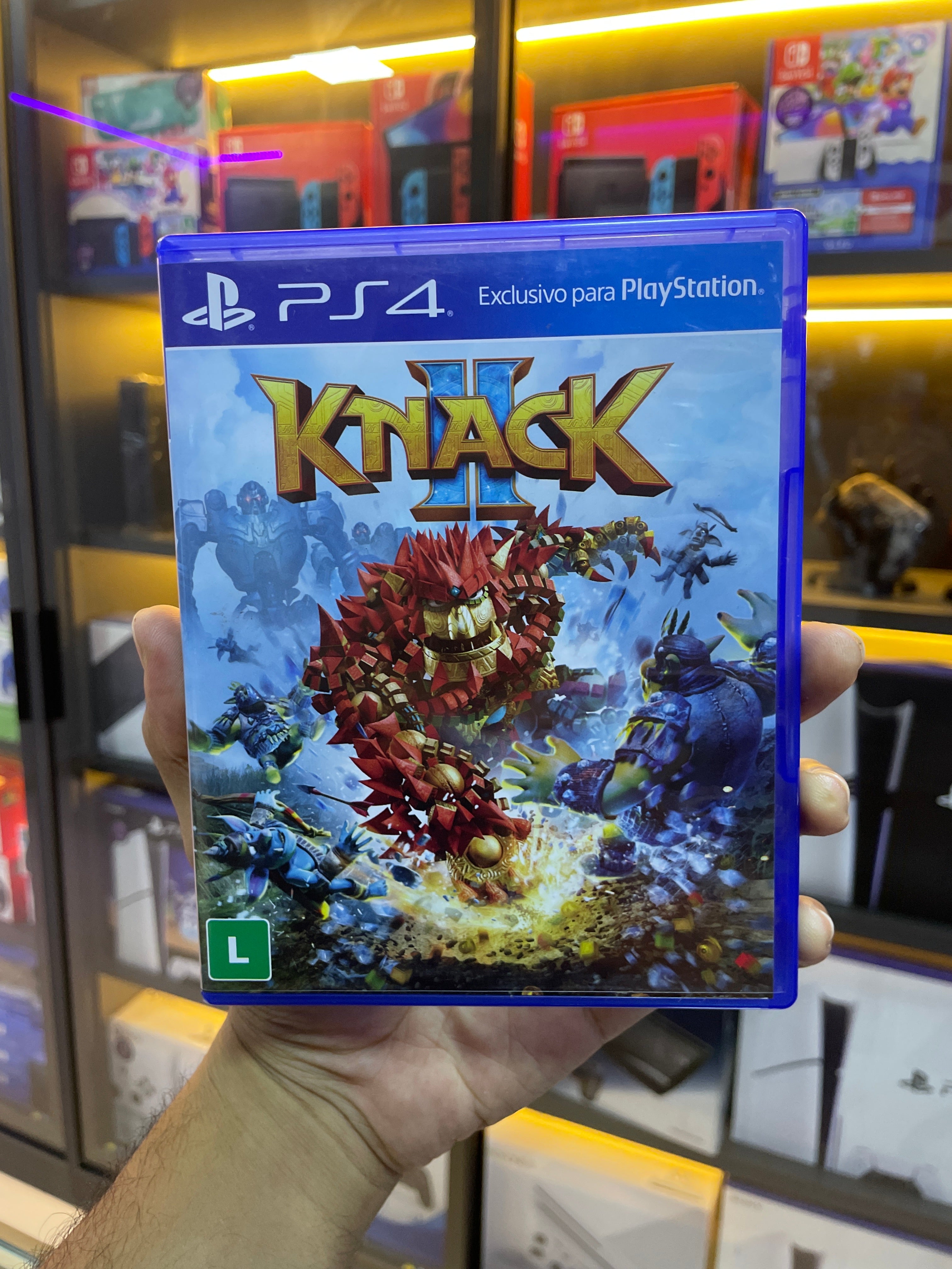 Knack II Ps4 (seminovo) (Jogo Mídia Física)