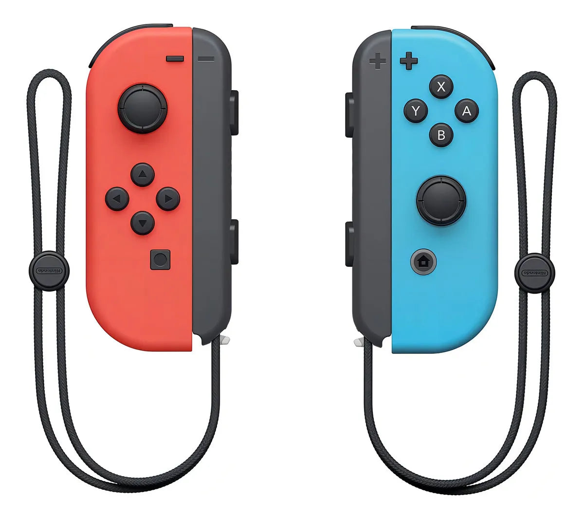 Controle Sem Fio Nintendo Switch Joy-Con LED RGB Vermelho/Azul Bluetooth